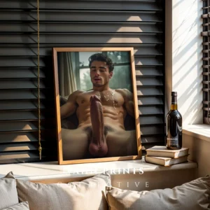 Clean Aesthetic Man Body Photography Wall Art Printable