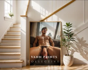 Neutral Decor Man Body Photography Wall Art Printable