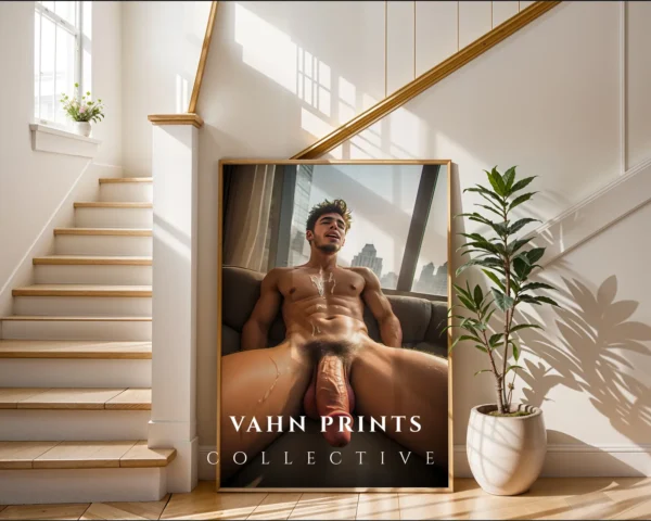 Neutral Decor Man Body Photography Wall Art Printable