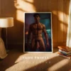 Curated Man Body Photography Wall Art Print Digital