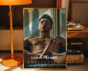 Man Body Photography Minimal Wall Art Printable Poster Digital Download