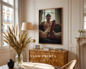 Black White Man Body Photography Wall Art Digital Download