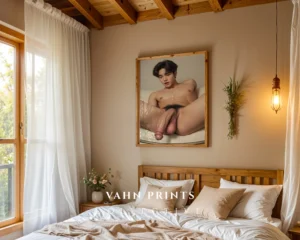 Sculptural Man Body Photography Printable Fine Art Print