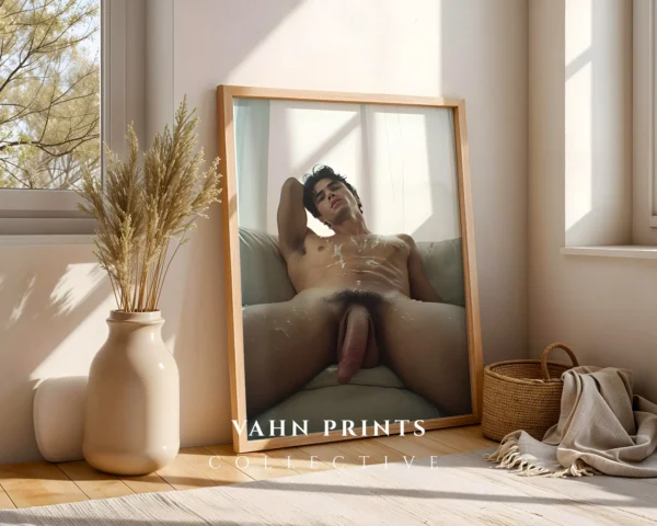 Soft Light Man Body Photography Wall Art Digital Download