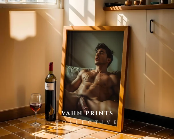 Monochrome Man Body Photography Wall Art Printable Decor