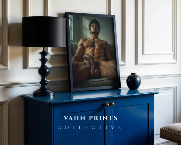 Modern Interior Man Body Photography Printable Wall Art