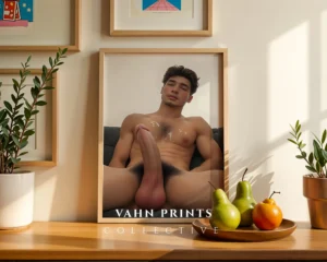 Art Wall Man Body Photography Minimal Printable Poster