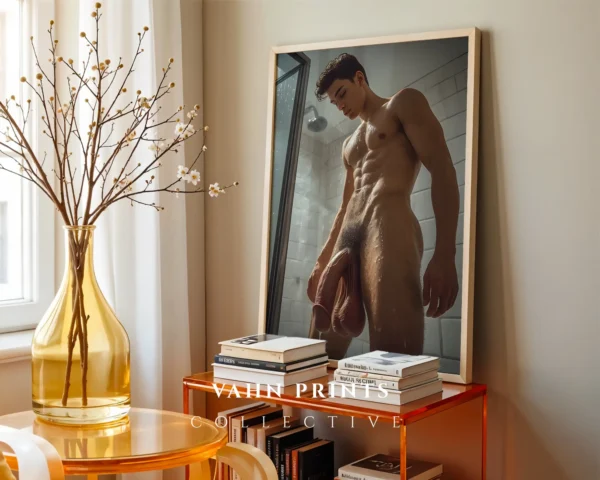 Modern Poster Man Body Photography Minimal Art Print