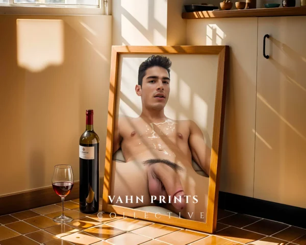 Soft Focus Man Body Photography Wall Art Poster