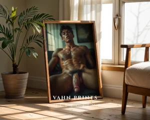 P407c_m1 Modern Art Man Body Photography Printable Wall Print