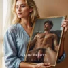 Editorial Style Man Body Photography Wall Art Printable