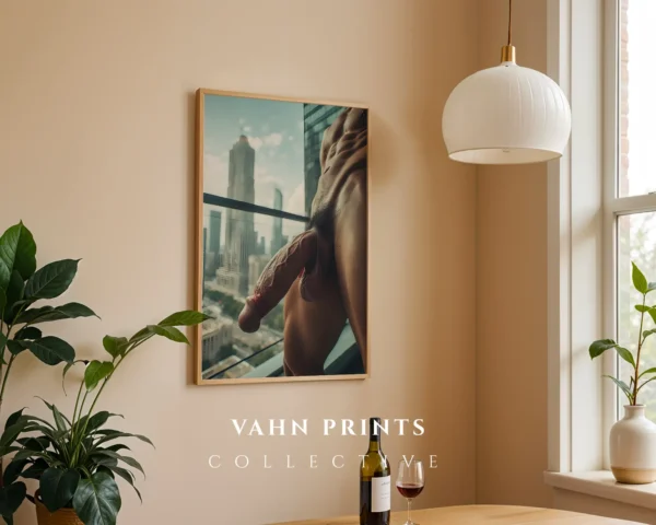 P411c_m1 Interior Art Man Body Photography Minimal Wall Print