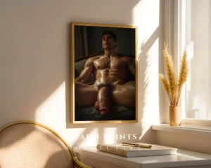 Clean Form Man Body Photography Fine Art Printable