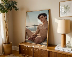 P421c_m1 Modern Guy Body Photography Wall Art Print Digital Download