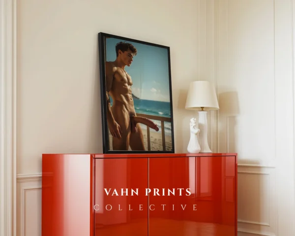 Black White Guy Body Photography Wall Art Printable Decor