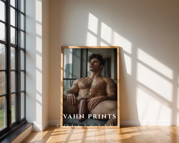 Aesthetic Guy Body Photography Wall Art Print Digital Poster