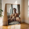 Masculine Guy Body Photography Wall Art Print Digital