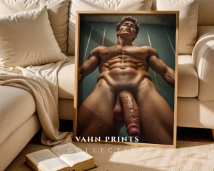 Classic Guy Body Photography Wall Art Print Digital Decor