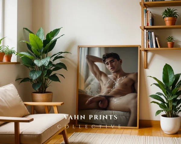 P434c_m1 Minimalist Guy Body Photography Wall Art Printable