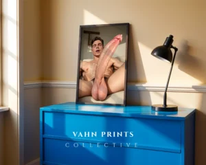 Modern Interior Guy Body Photography Wall Art Print