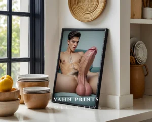 Balanced Form Guy Body Photography Wall Art Print