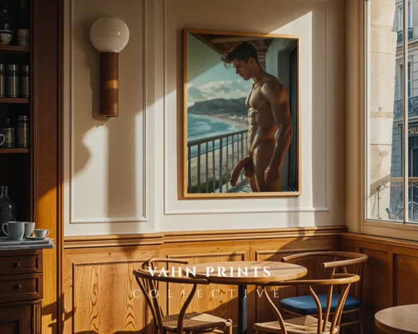 Studio Light Guy Body Photography Wall Art Printable