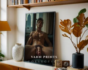 Abstract Guy Body Photography Wall Art Printable Poster