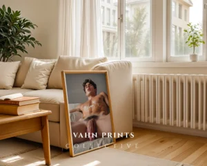 Designer Guy Body Photography Wall Art Print Digital