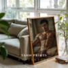 Modern Art Guy Body Photography Wall Art Print Instant
