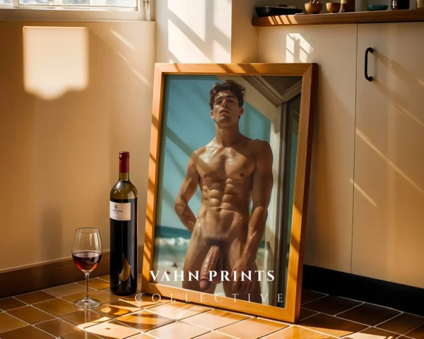 Art Focus Guy Body Photography Wall Art Print Digital