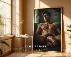 Fine Detail Guy Body Photography Wall Art Print Digital