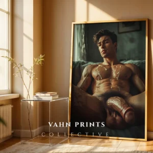 Fine Detail Guy Body Photography Wall Art Print Digital