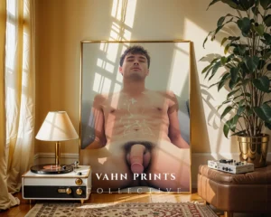 Tasteful Guy Body Photography Wall Art Printable Poster