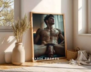 P474c_m1 Minimal Decor Guy Body Photography Wall Art Printable