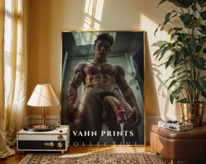 Modern Poster Guy Body Photography Wall Art Printable