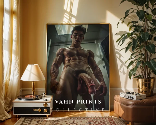 Modern Poster Guy Body Photography Wall Art Printable