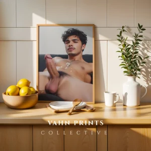 Balanced Light Guy Body Photography Wall Art Print