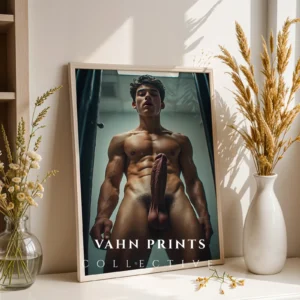 Refined Interior Guy Body Photography Wall Art Print