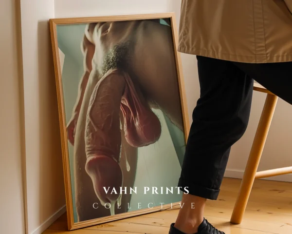 Stylish Interior Guy Body Photography Wall Art Printable