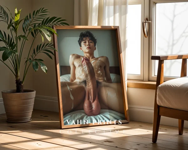 Neutral Wall Guy Body Photography Wall Art Printable