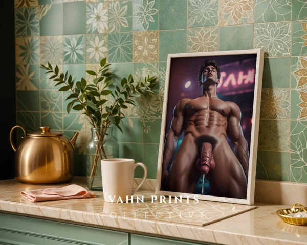 Contemporary Decor Guy Body Photography Wall Art Printable