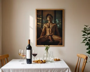 Artistic Man Physique Photography Wall Art Digital Download