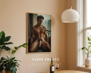 Moody Guy Physique Photography Wall Art Digital Download