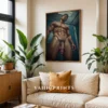 Soft Light Guy Body Photography Wall Art Print Decor