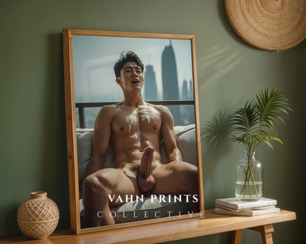 Editorial Man Physique Photography Wall Art Digital Poster