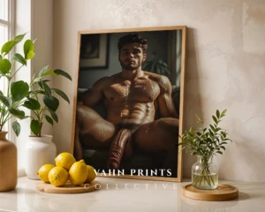 P510c_m1 Minimal Decor Man Figure Photography Wall Art Printable