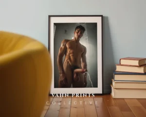 Curated Male Body Photography Wall Art Printable Poster