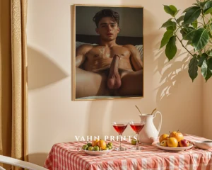 Balanced Light Guy Body Photography Wall Art Printable Poster