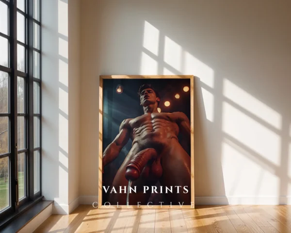 P535c_m1 Fine Detail Guy Physique Photography Wall Art Print