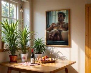 P541c_m1 Minimalist Guy Form Photography Wall Art Digital Download